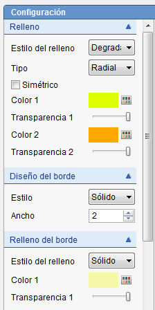 5. Configuración de formas