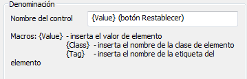 4. Patrón de denominación