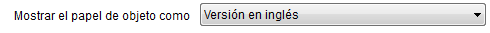 1. Idioma de los papeles