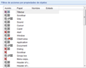 2. Lista de filtros