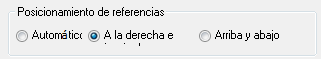 3. Posicionamiento de referencias