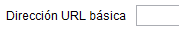 1. Dirección URL básica