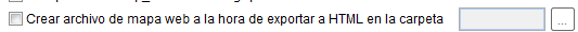 5. Creación del archivo de mapa web durante las exportaciones a HTML