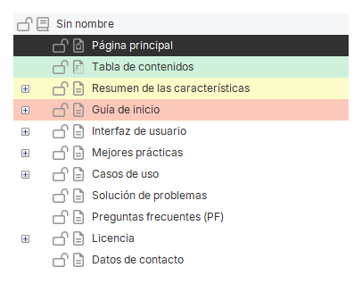 Plantilla de guía de usuario de software