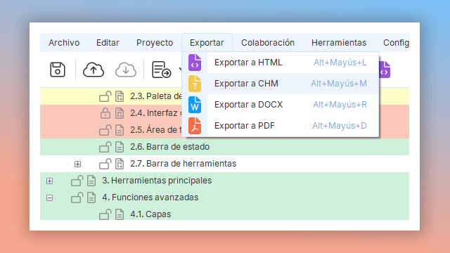 cómo crear un archivo de mapa de ID de contexto de ayuda en Dr.Explain