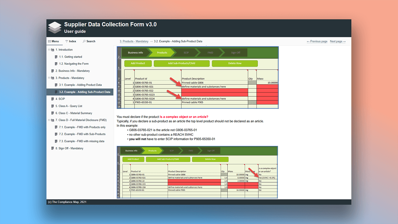 ejemplo de guía de usuario en línea