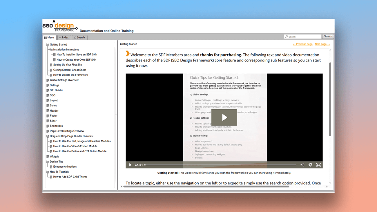 guía de usuario en formato web, ejemplo